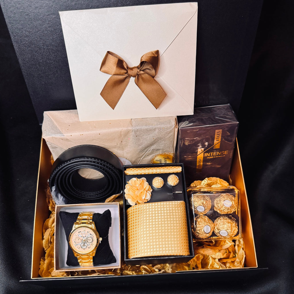 The Prestige Gesture | Luxury Men’s Gift Box | Letters & Roses