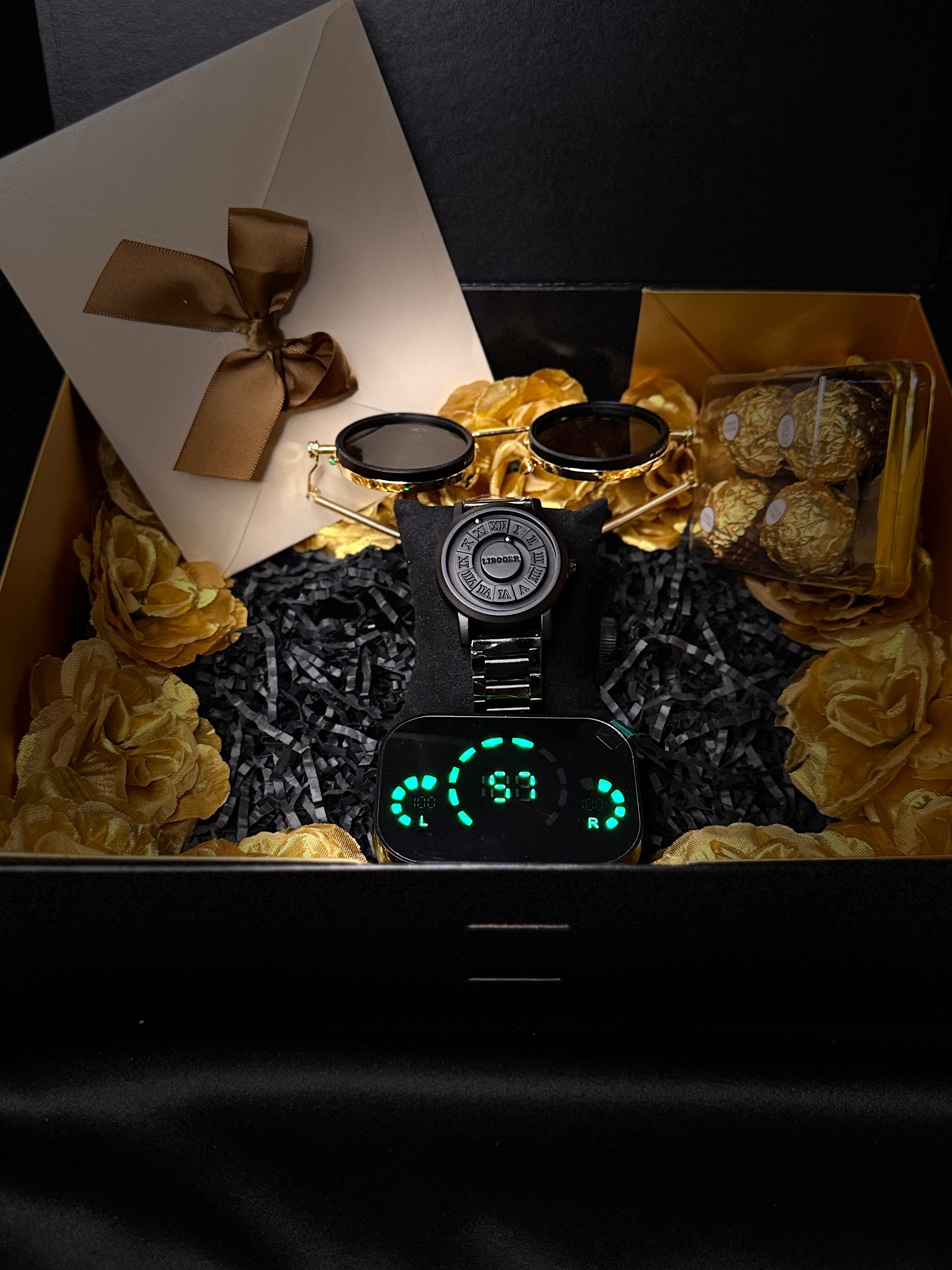 The Executive Gesture | Luxury Men’s Tech Gift Box | Letters & Roses