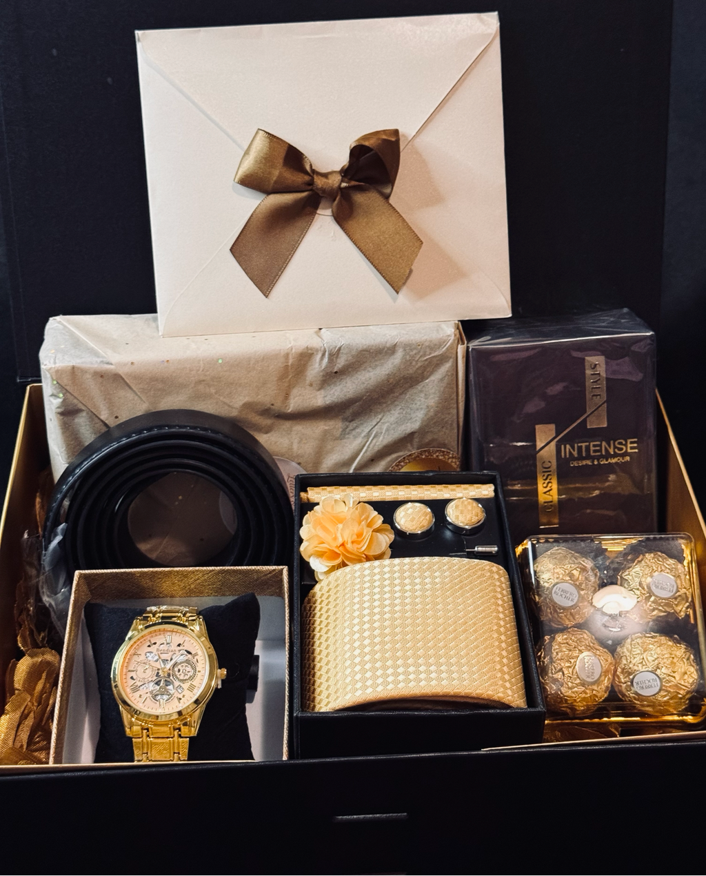 The Prestige Gesture | Luxury Men’s Gift Box | Letters & Roses