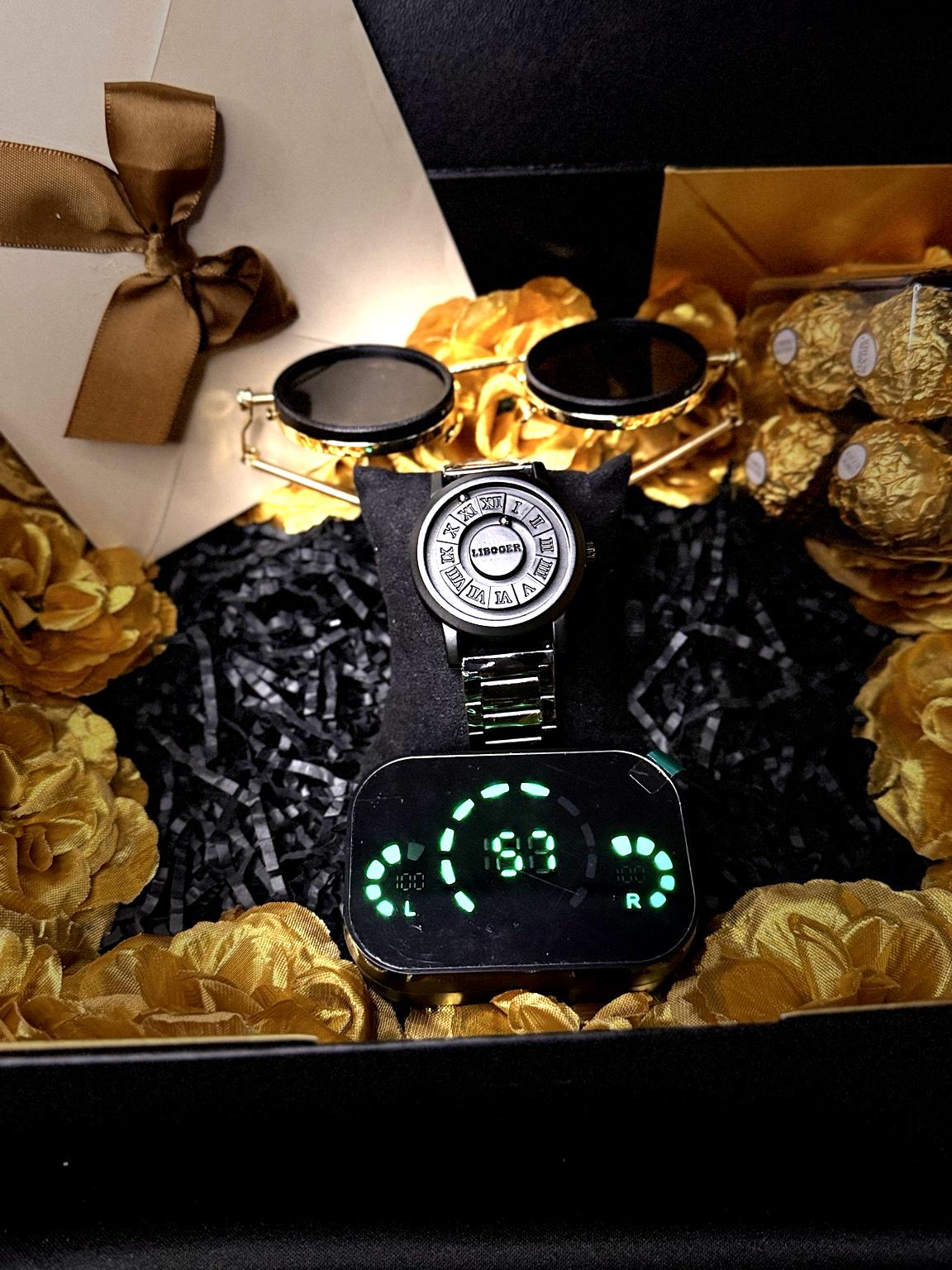 The Executive Gesture | Luxury Men’s Tech Gift Box | Letters & Roses